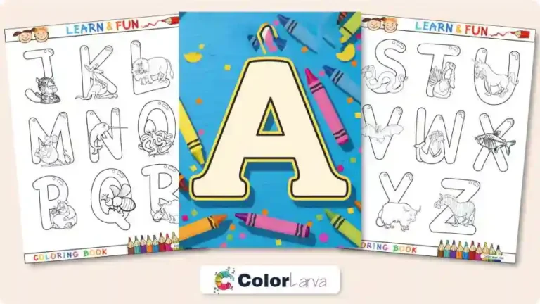 Alphabet Coloring Pages