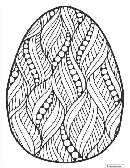 Easter Egg Coloring Pages