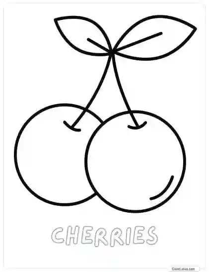 Fruit Coloring Pages