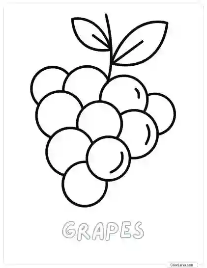 Fruit Coloring Pages