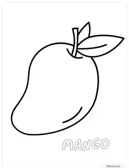 Fruit Coloring Pages