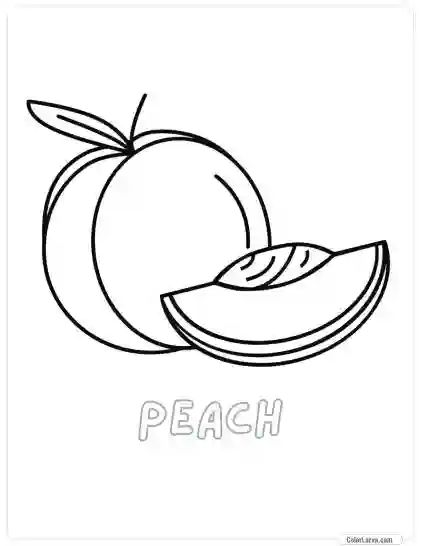 Fruit Coloring Pages