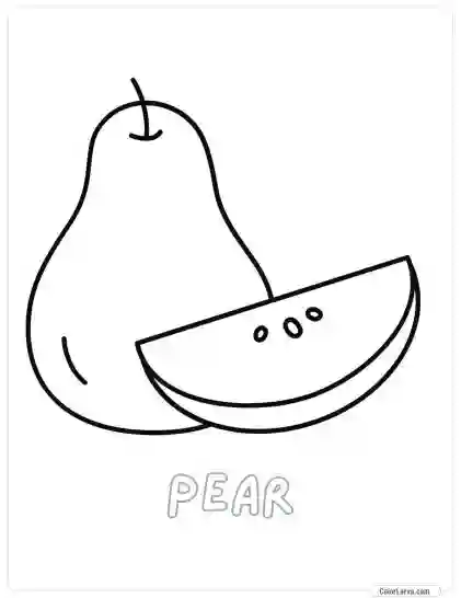 Fruit Coloring Pages