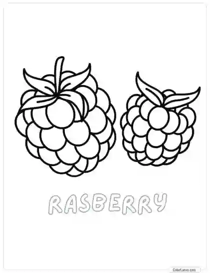 Fruit Coloring Pages