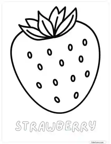 Fruit Coloring Pages