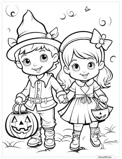 Halloween Coloring Pages