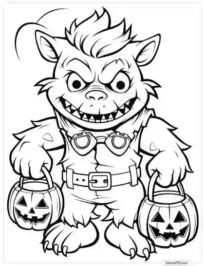 Halloween Coloring Pages