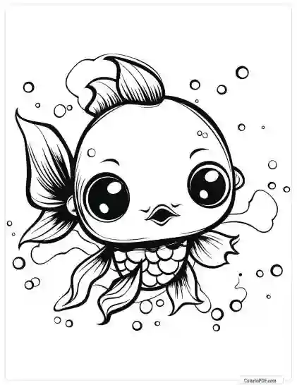 Kawaii Coloring Pages