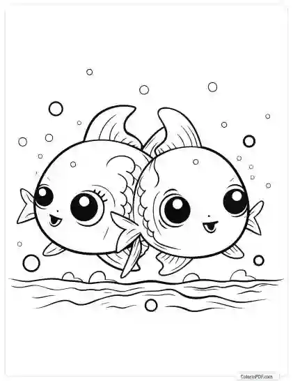 Kawaii Coloring Pages