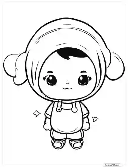 Kawaii Coloring Pages