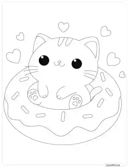 Kawaii Coloring Pages