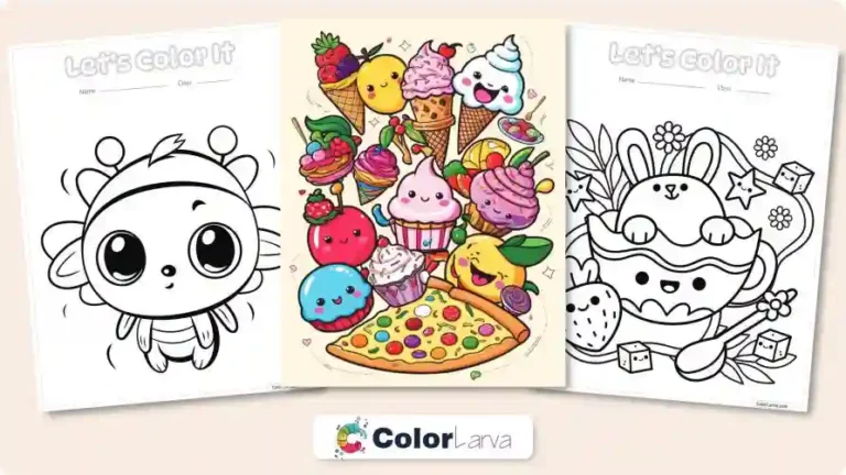 Kawaii Coloring Pages