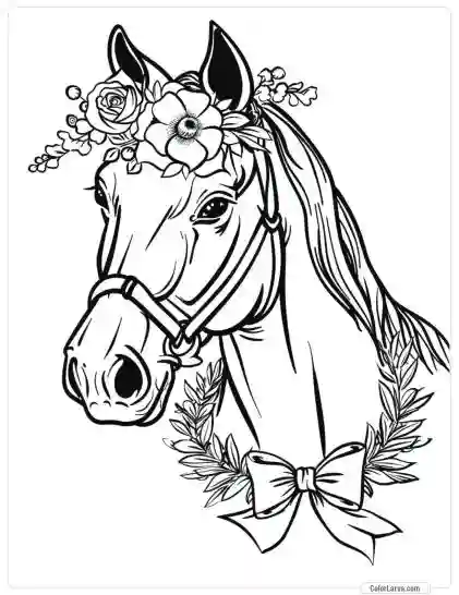 Magic Horse Coloring Pages