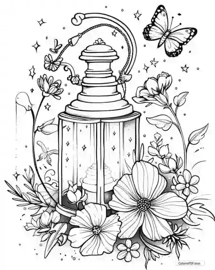 Magic Lantern Coloring Pages