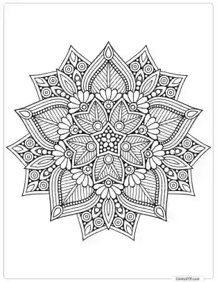 Mandala Coloring Pages