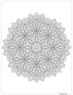 Mandala Coloring Pages