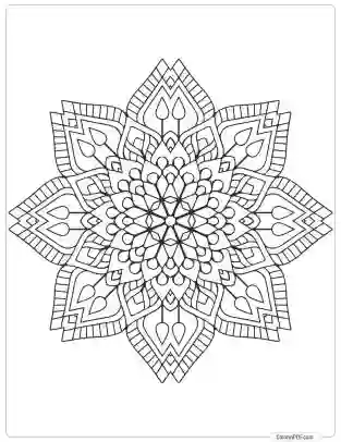 Mandala Coloring Pages