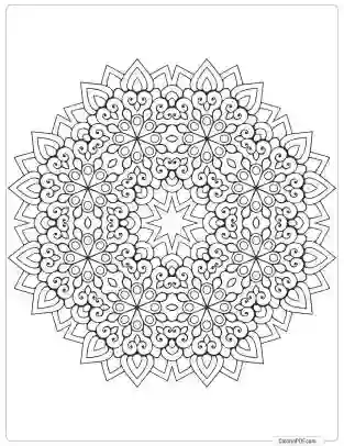 Mandala Coloring Pages