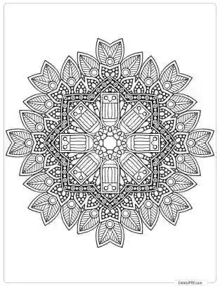 Mandala Coloring Pages