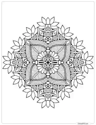 Mandala Coloring Pages