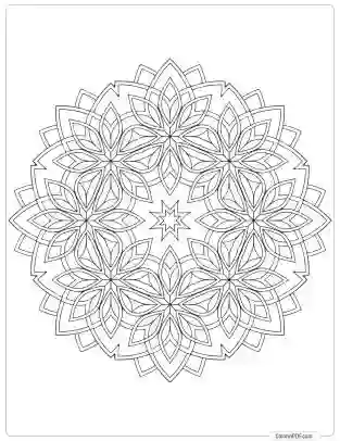 Mandala Coloring Pages