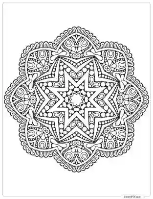 Mandala Coloring Pages