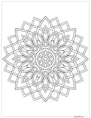 Mandala Coloring Pages