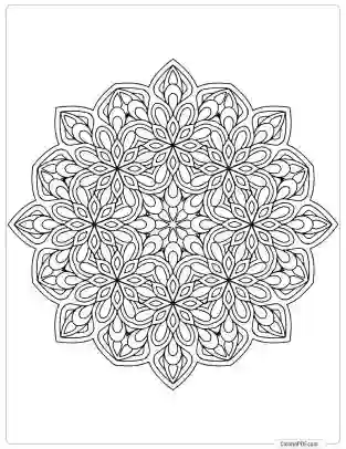 Mandala Coloring Pages