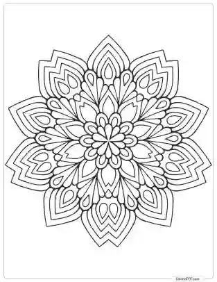 Mandala Coloring Pages