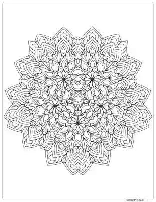 Mandala Coloring Pages