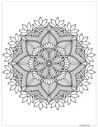 Mandala Coloring Pages