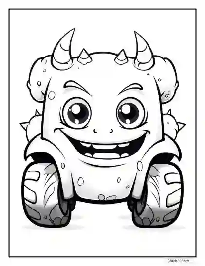 Monster Truck Coloring Pages