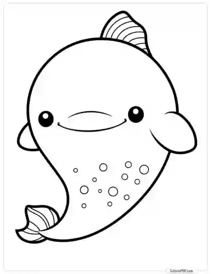 Ocean Animals Coloring Pages for Kids