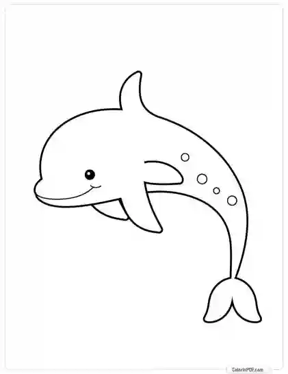 Ocean Animals Coloring Pages for Kids