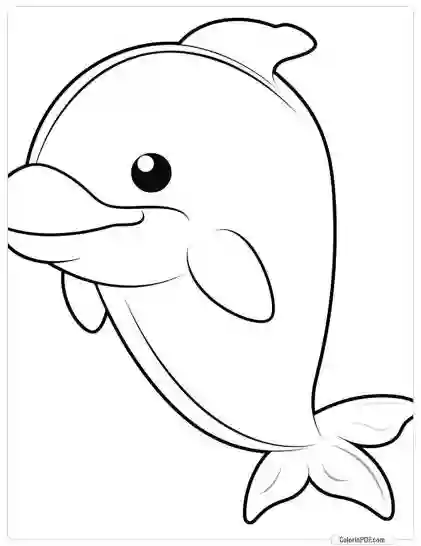 Ocean Animals Coloring Pages for Kids