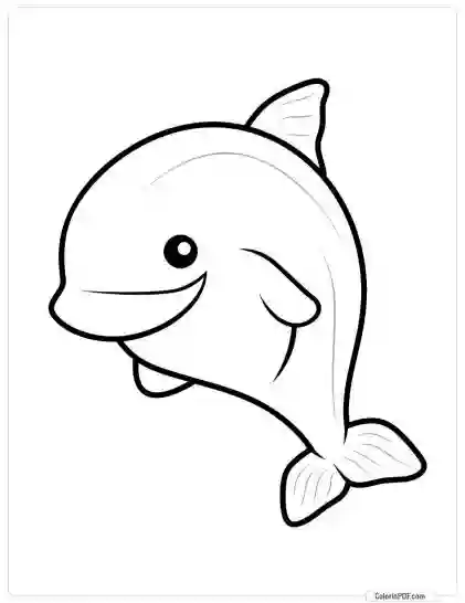 Ocean Animals Coloring Pages for Kids