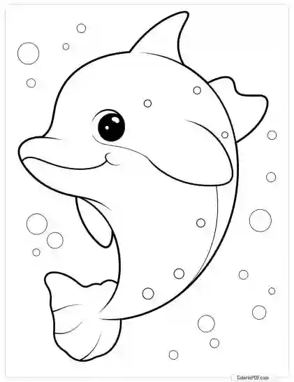 Ocean Animals Coloring Pages for Kids