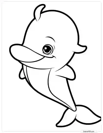 Ocean Animals Coloring Pages for Kids