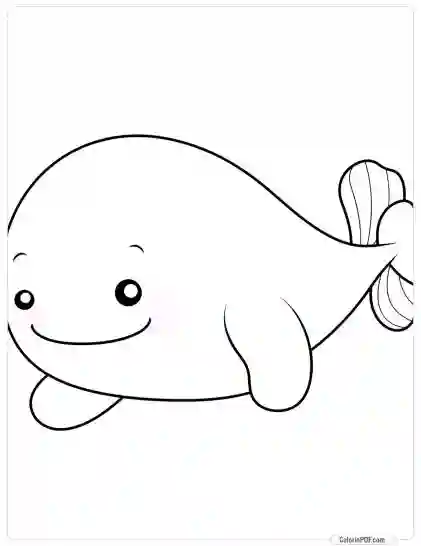 Ocean Animals Coloring Pages for Kids