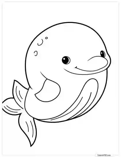 Ocean Animals Coloring Pages for Kids