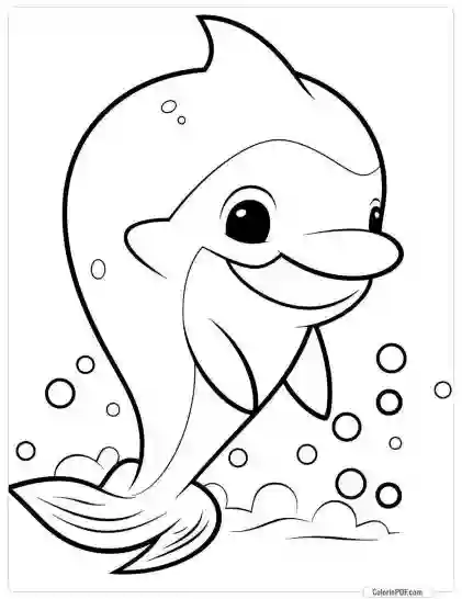 Ocean Animals Coloring Pages for Kids