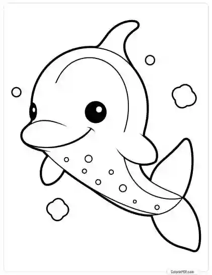 Ocean Animals Coloring Pages for Kids