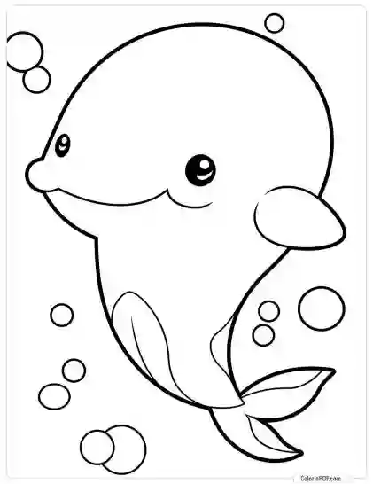 Ocean Animals Coloring Pages for Kids