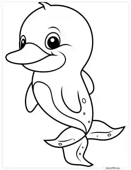 Ocean Animals Coloring Pages for Kids