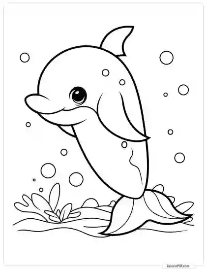 Ocean Animals Coloring Pages for Kids