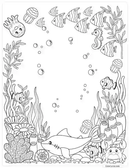 Summer Coloring pages for Adults