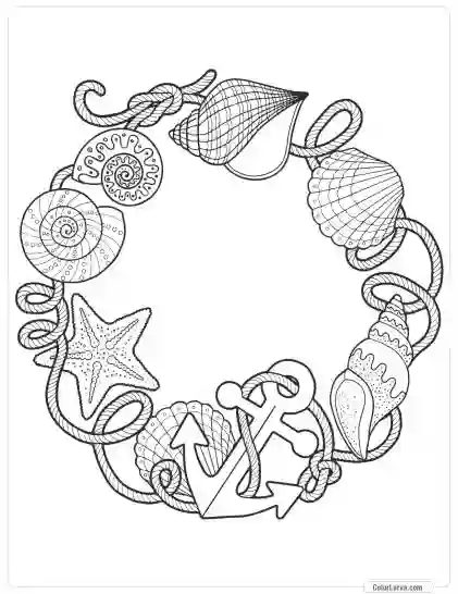 Summer Coloring pages for Adults